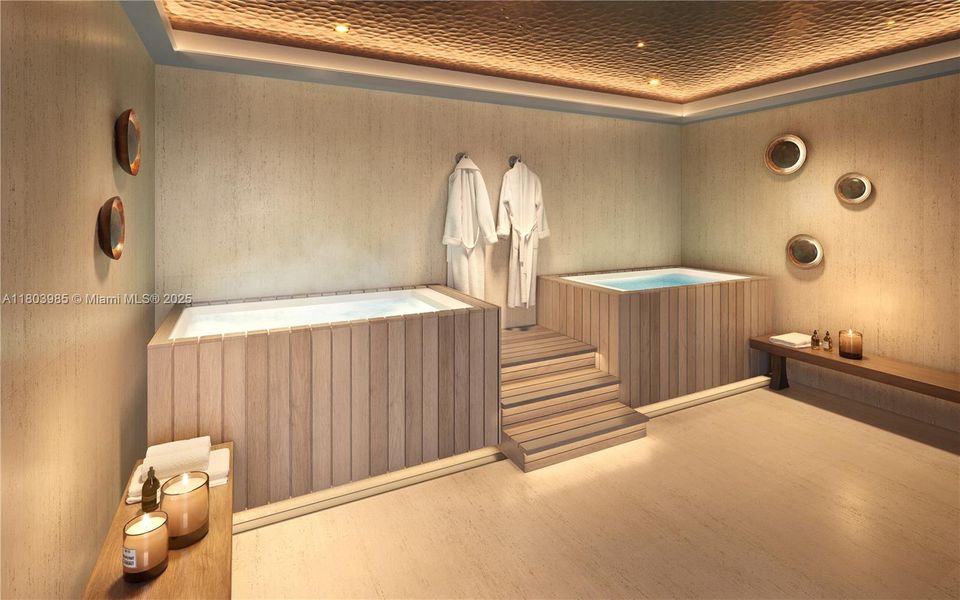 Furnished interior view inside a new home in , Miami (Image 6). Furnished interior view inside a new home in , Miami (Image 6).