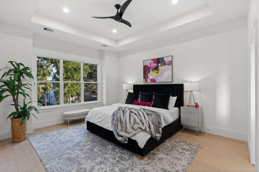 Furnished interior view inside a new home in , Houston (Image 16). Furnished interior view inside a new home in , Houston (Image 16).