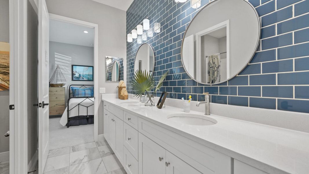 Representative furnished interior of a home built from the Sea Mist by Neal Communities in Verandah Real Estate and Homes for Sale in Fort Myers, FL - Neal Communities, Fort Myers (Image 15).