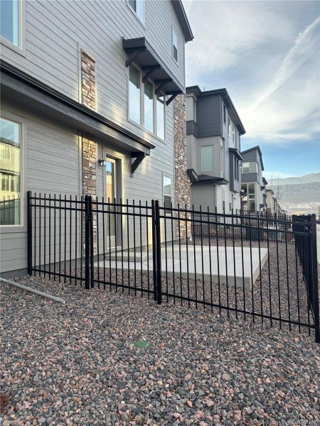 Back yard & patio