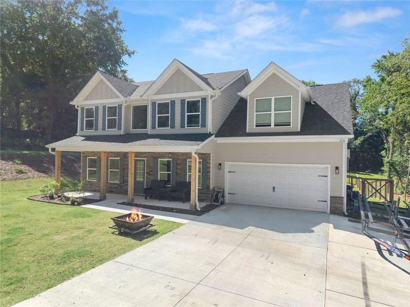 Front exterior of a new home in , Cornelia, GA, highlighting curb appeal (Image 23). Front exterior of a new home in , Cornelia, GA, highlighting curb appeal (Image 23).