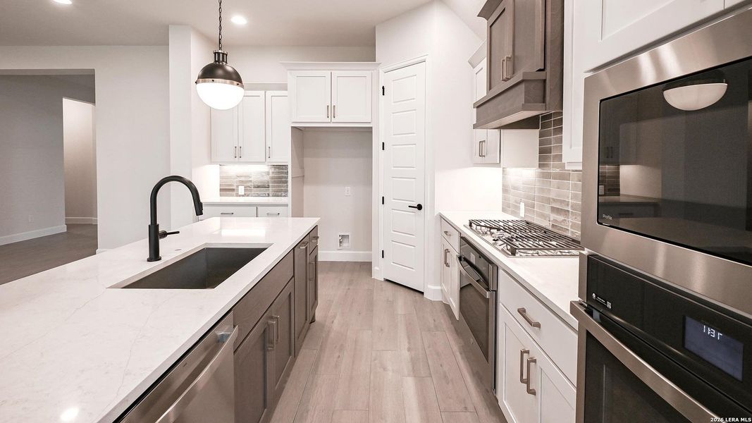 Furnished interior view inside a new home in Veramendi, New Braunfels (Image 7).