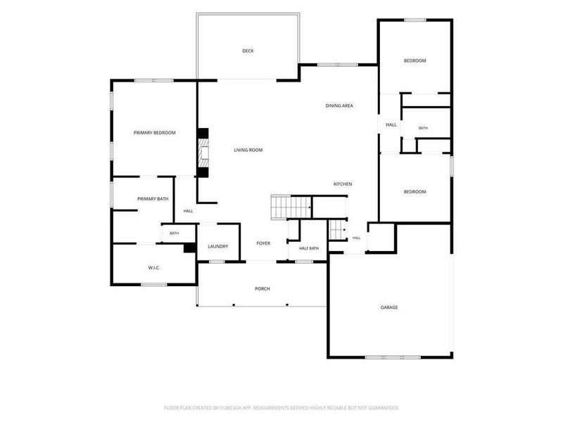 2D floor plan layout of this home in , Gainesville, GA (Image 5).