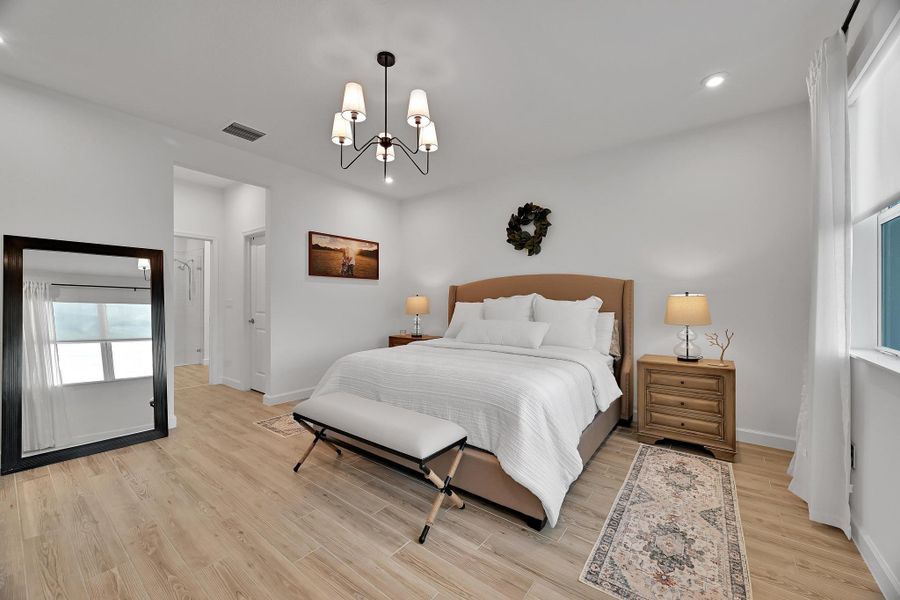 Furnished interior view inside a new home in Tradition - Cadence, Port St. Lucie (Image 9).