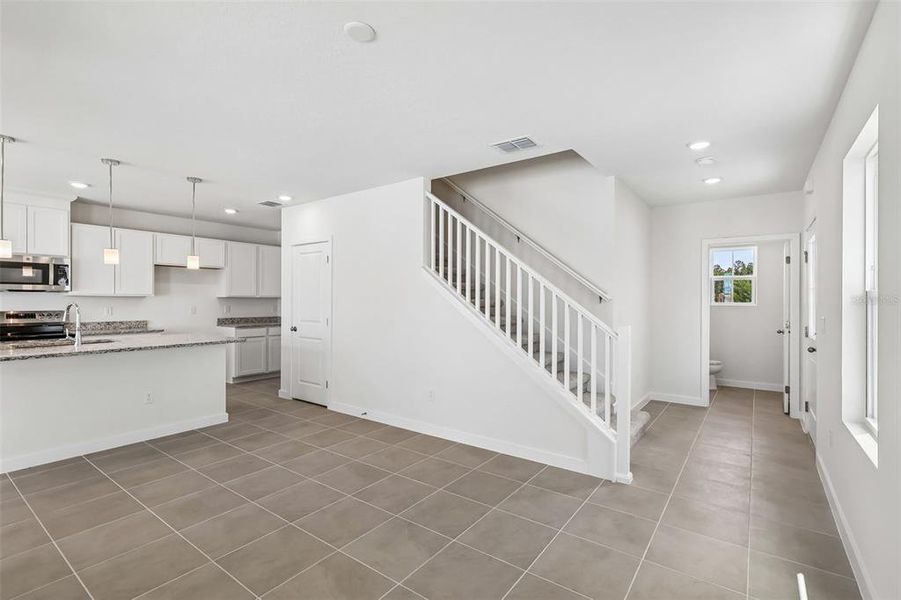 Spacious, unfurnished interior of a new home in Cyrene at Harmony, St. Cloud (Image 30). Spacious, unfurnished interior of a new home in Cyrene at Harmony, St. Cloud (Image 30).