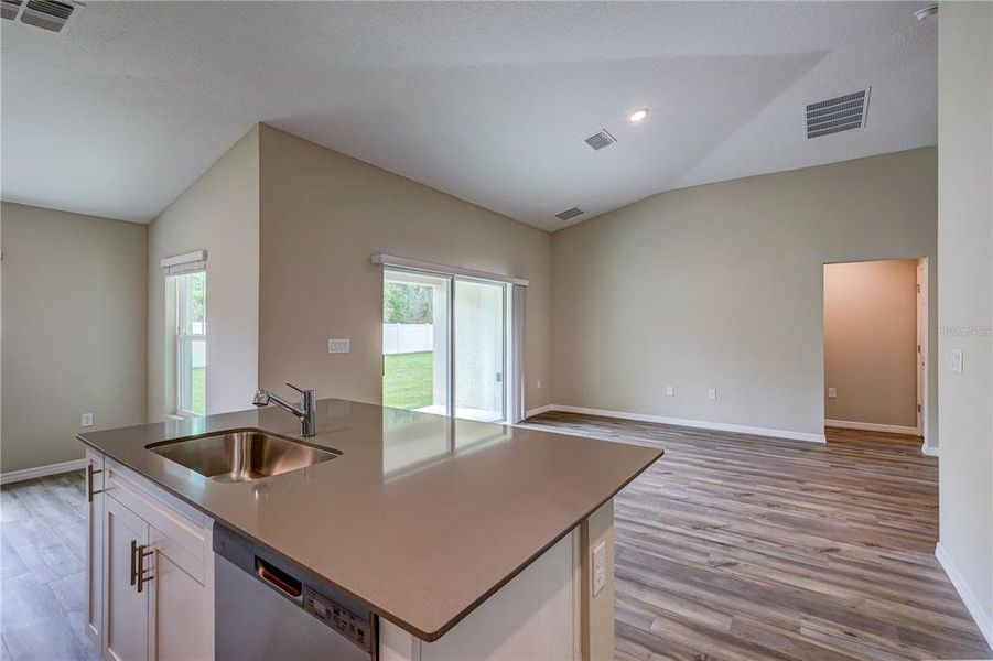 Furnished interior view inside a new home in Crosswind Point, Parrish (Image 6).