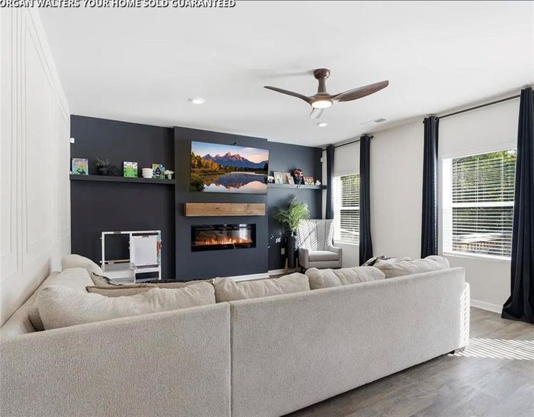 Furnished interior view inside a new home in , Covington (Image 13).