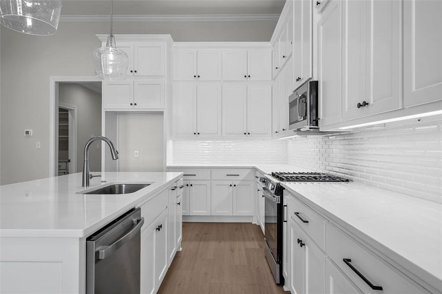 Furnished interior view inside a new home in , Woodway (Image 10). Furnished interior view inside a new home in , Woodway (Image 10).