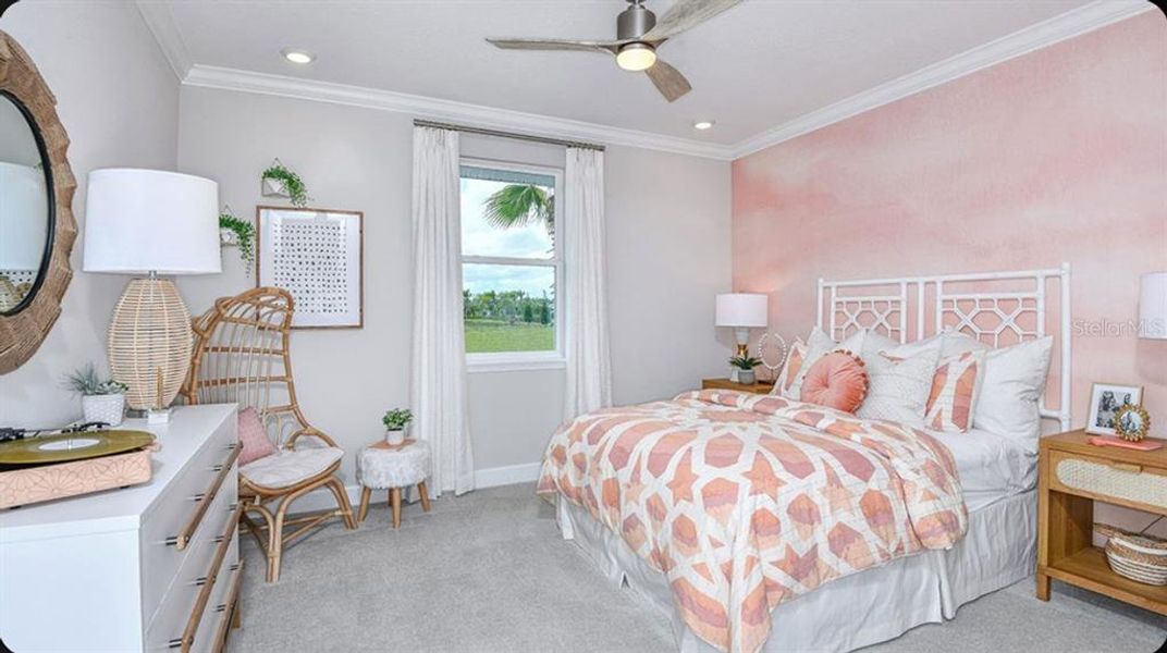 Furnished interior view inside a new home in Colbert Landings, Palm Coast (Image 11). Furnished interior view inside a new home in Colbert Landings, Palm Coast (Image 11).