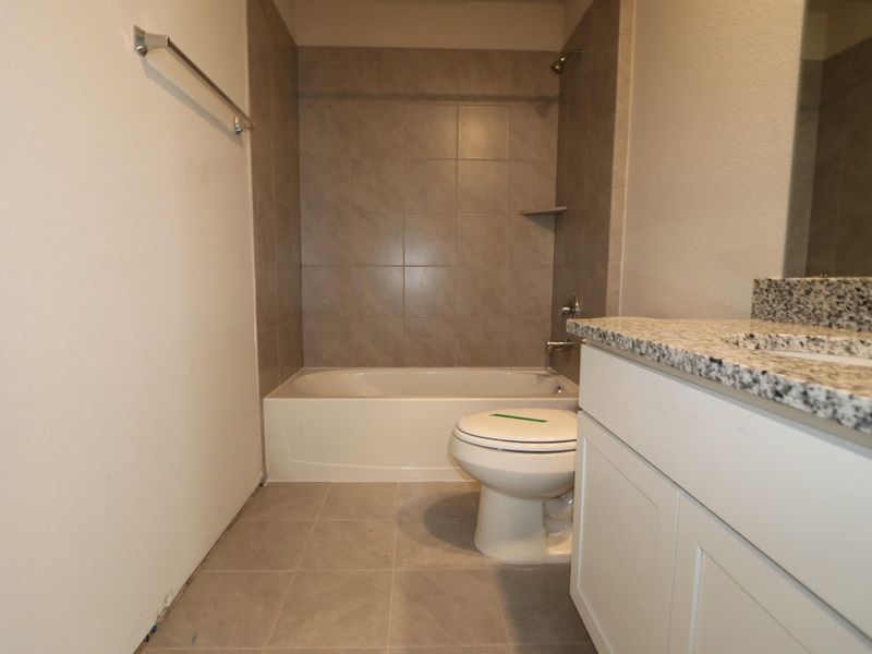 Furnished interior view inside a new home in Marble Creek Crossing, Austin (Image 6). Furnished interior view inside a new home in Marble Creek Crossing, Austin (Image 6).