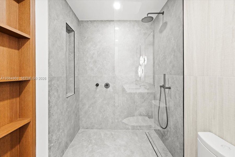 Furnished interior view inside a new home in , Miami (Image 10).