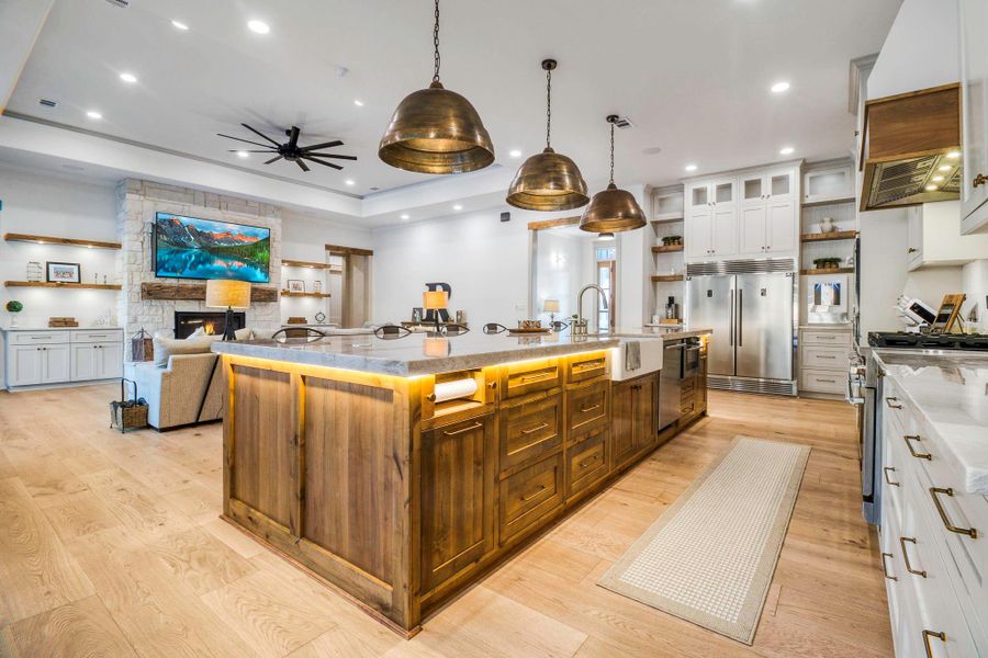 Furnished interior view inside a new home in , Onalaska (Image 24).