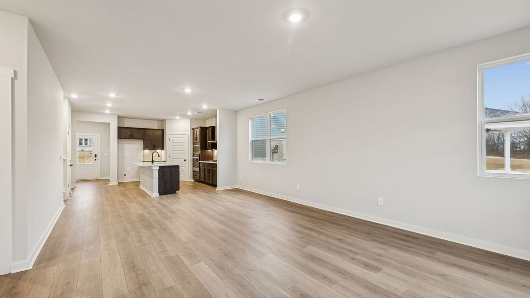 Representative unfurnished interior of a home built from the Dijon B by D.R. Horton in Harvest Point, Spring Hill (Image 54). Representative unfurnished interior of a home built from the Dijon B by D.R. Horton in Harvest Point, Spring Hill (Image 54).
