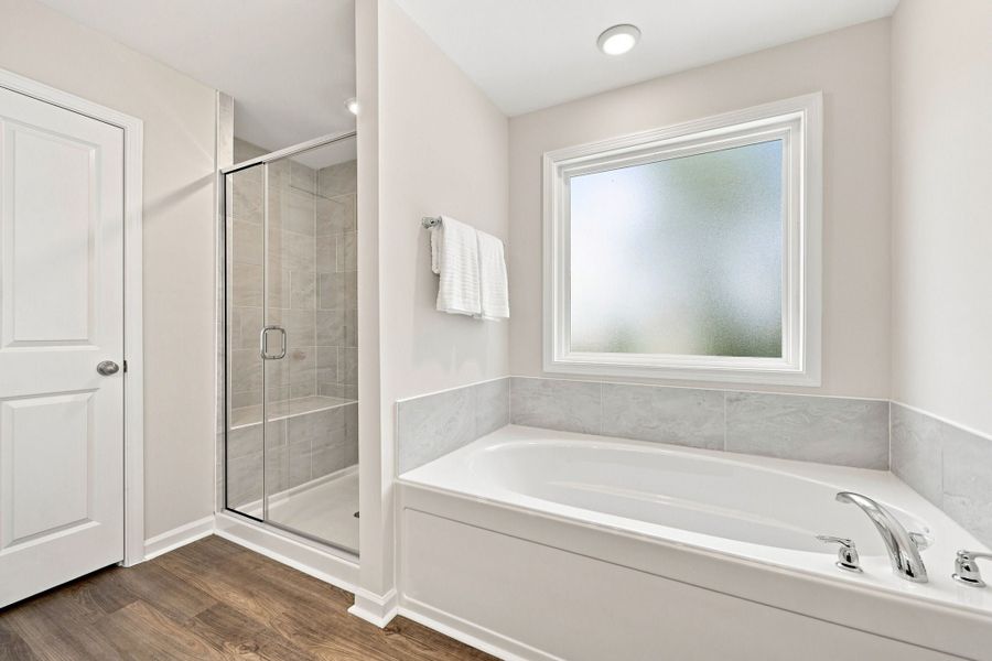 Representative furnished interior of a home built from the The Concerto by Chesapeake Homes in Highgate, Clayton (Image 18).