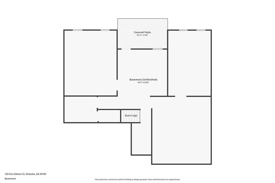 2D floor plan layout of this home in , Waleska, GA (Image 5).