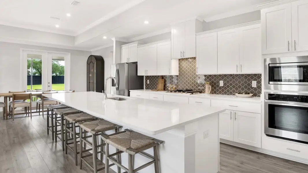 Furnished interior view inside a new home in Golden Gate, Naples (Image 5).