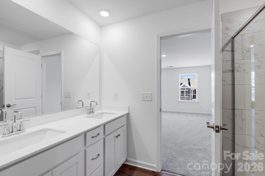 Furnished interior view inside a new home in Cannon Village, York (Image 5).