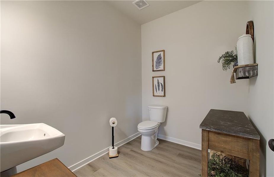 Furnished interior view inside a new home in Rosewood Lake Estates, Hoschton (Image 10).