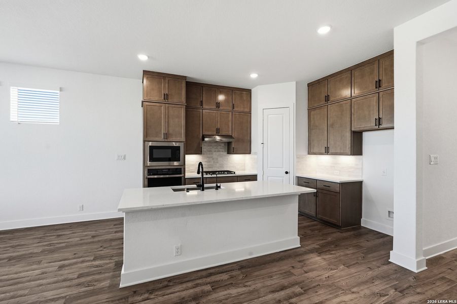 Furnished interior view inside a new home in Prominence, San Antonio (Image 14).