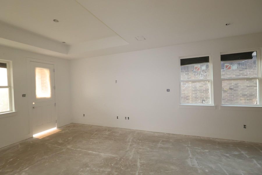 Dining area and great room - still under construction! Dining area and great room - still under construction!