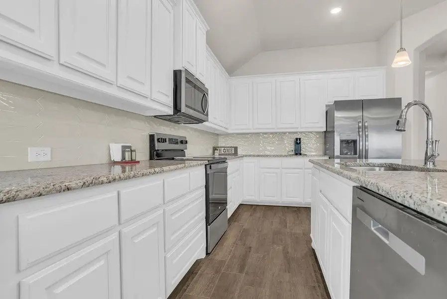 Furnished interior view inside a new home in Summer Crest, Fort Worth (Image 3).
