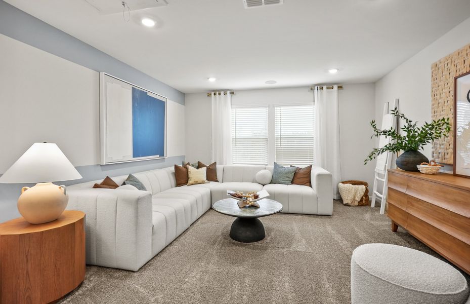 Furnished interior view inside a new home in Cannon Run, Concord (Image 16).