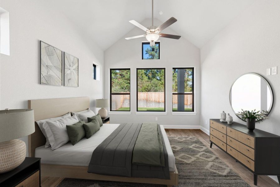 Virtually staged to give you the visual you need to see furniture placement and how the home can live.