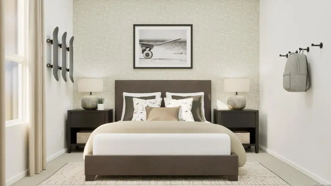 Furnished interior view inside a new home in Grace Valley, Cibolo (Image 24).