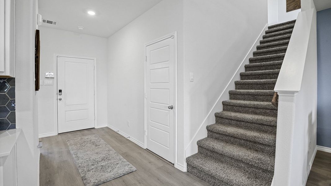 Spacious, unfurnished interior of a new home in Fireside by the Lake, Garland (Image 18).