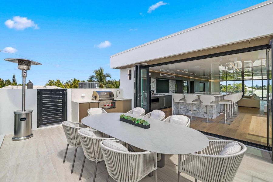 Rooftop Summer Kitchen