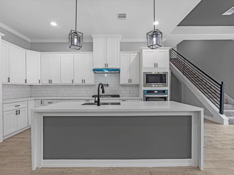 Furnished interior view inside a new home in , Dayton (Image 7).