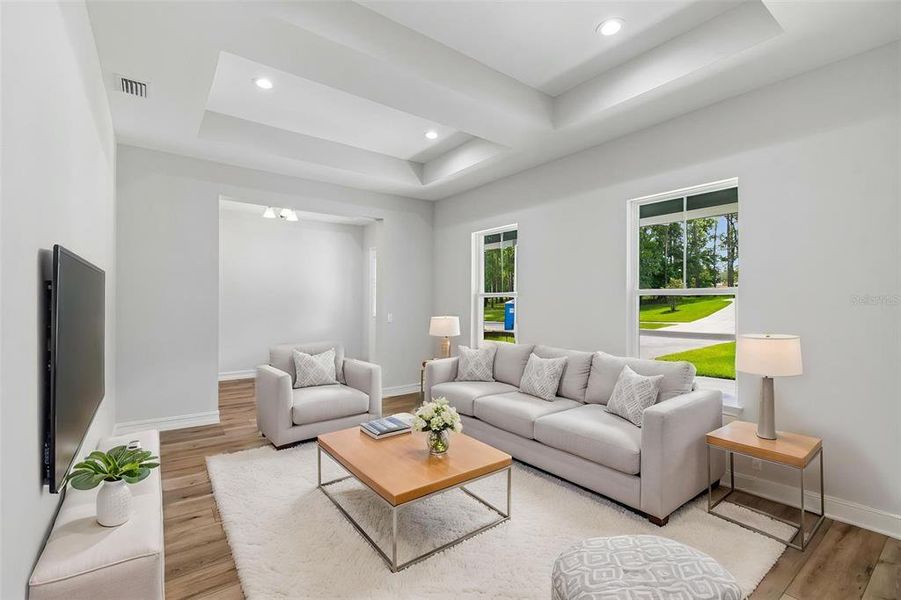 Furnished interior view inside a new home in Southern Hills Plantation, Brooksville (Image 10). Furnished interior view inside a new home in Southern Hills Plantation, Brooksville (Image 10).
