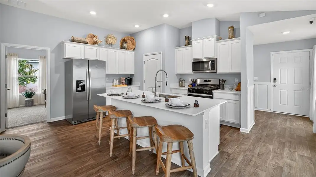 Furnished interior view inside a new home in Grand Reserve, Bunnell (Image 5).