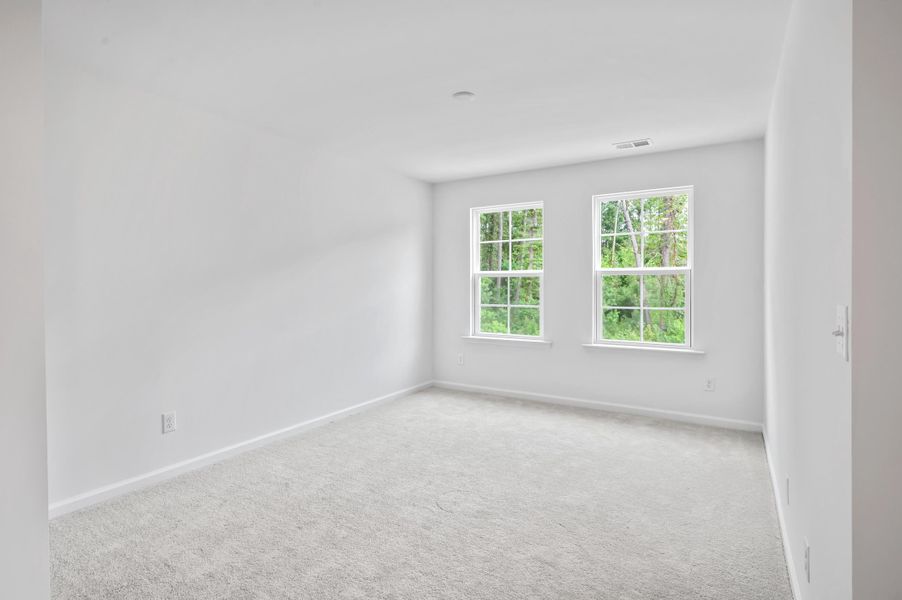Spacious, unfurnished interior of a new home in Creekside at Andrews, Summerville (Image 14). Spacious, unfurnished interior of a new home in Creekside at Andrews, Summerville (Image 14).