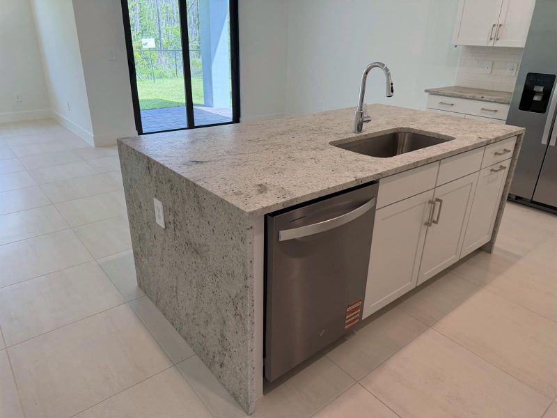Lot 8 kitchen island Lot 8 kitchen island