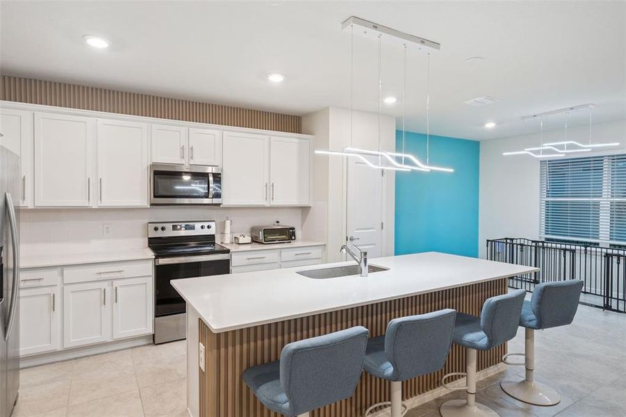 Furnished interior view inside a new home in Belle Haven, Davenport (Image 11).