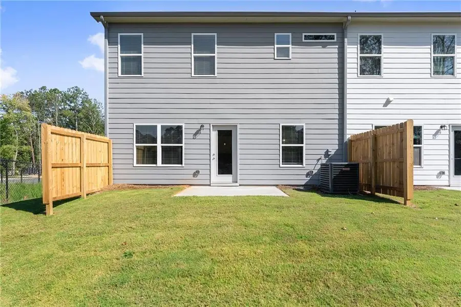 Exterior details and patio area of a home in , Dawsonville (Image 3).