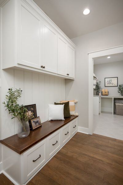 Representative furnished interior of a home built from the The Sophie by Reece Homes in Traditions, Bryan (Image 43).