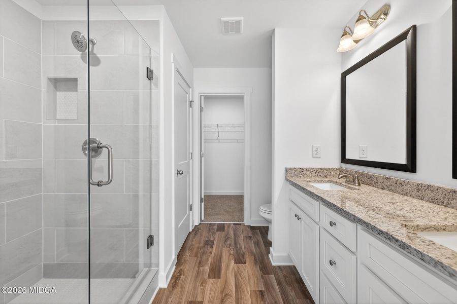 Furnished interior view inside a new home in Langston Place, Perry (Image 13).