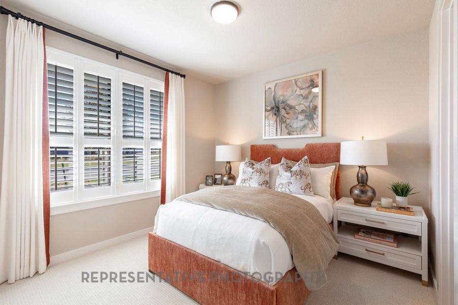 Furnished interior view inside a new home in Easton Park, Austin (Image 34).