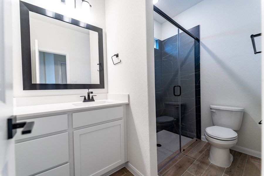 Furnished interior view inside a new home in Arcadia Ridge, San Antonio (Image 7).