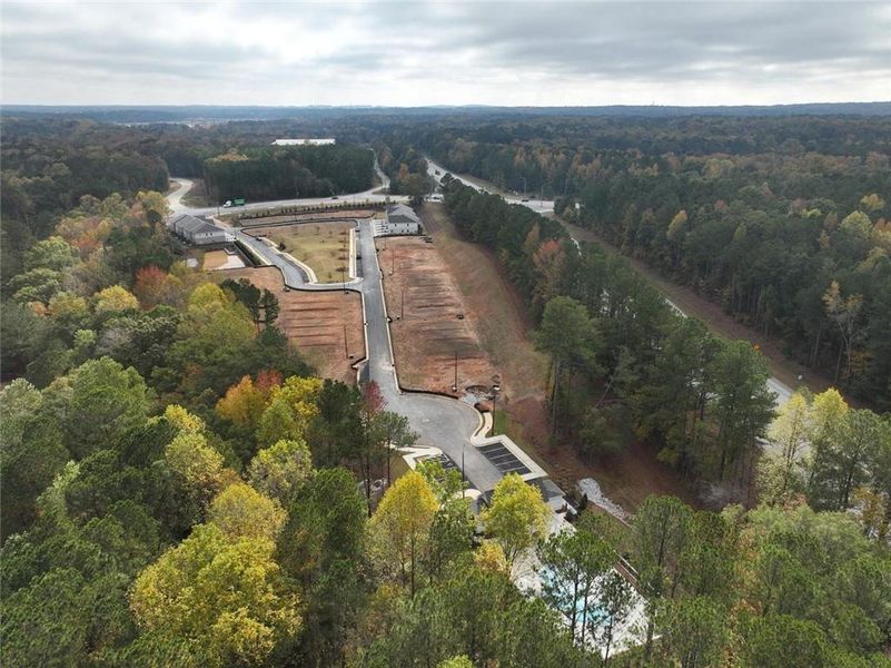 Site preparation for new homesites in Wildwood Place, Powder Springs (Image 21). Site preparation for new homesites in Wildwood Place, Powder Springs (Image 21).