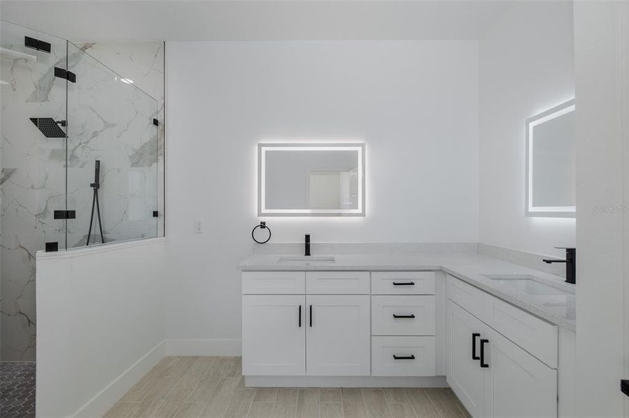 Furnished interior view inside a new home in , Weeki Wachee (Image 11).