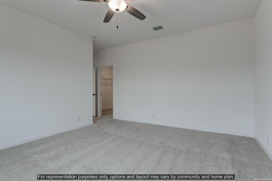 Spacious, unfurnished interior of a new home in Hennersby Hollow, San Antonio (Image 12). Spacious, unfurnished interior of a new home in Hennersby Hollow, San Antonio (Image 12).