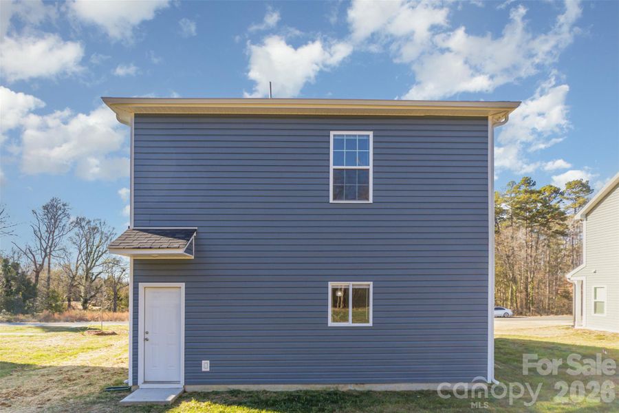 Rear of home Rear of home