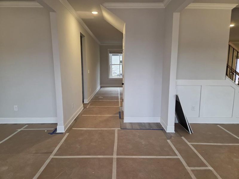 In-progress construction of a new home in Ruby Creek Estates, Atlanta, GA (Image 43).