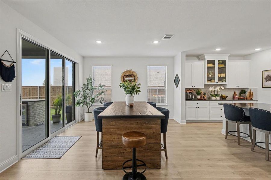 Furnished interior view inside a new home in Silo Mills, Joshua (Image 34).