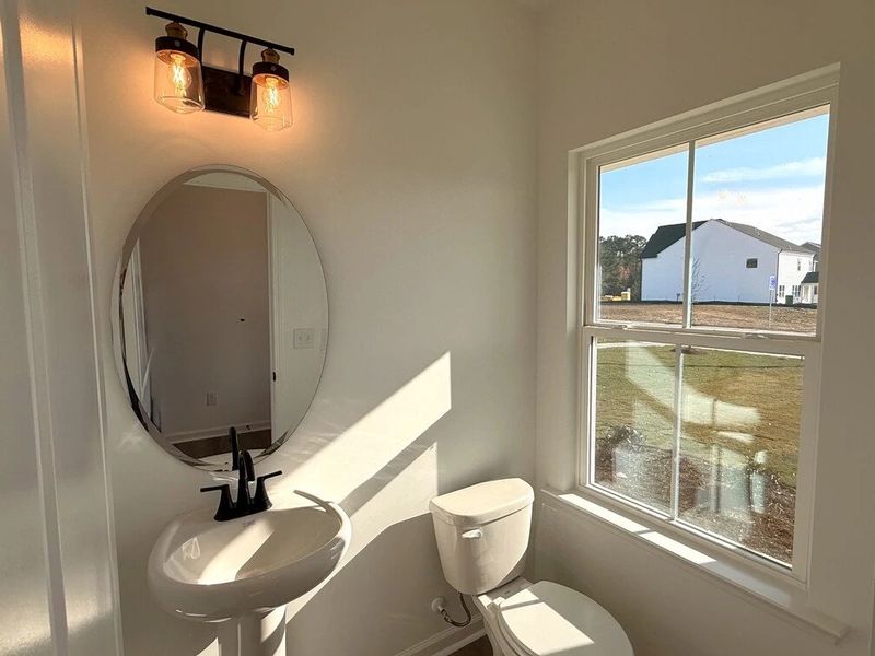 Half Bath featuring AW Collection® Oxford - Small space, big statement with enduring style.