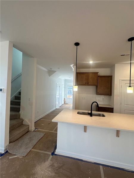 In-progress construction of a new home in Meece Townhomes, Easley, SC (Image 6).