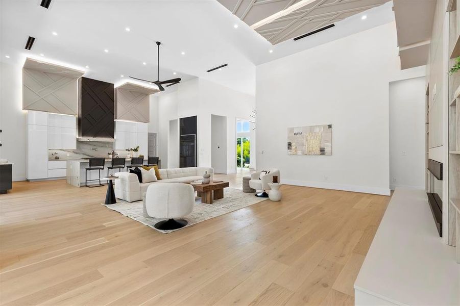 Furnished interior view inside a new home in , Dallas (Image 28).